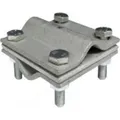 Pollmann Kreuzverbinder Flachband bis 30mm u Rundleiter 8-10mm Erdung Verbinder