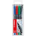 STABILO OHPen universal Folienstifte-Set farbsortiert permanent 4 St.