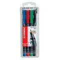 Folienstift - STABILO OHPen universal - permanent fein - 4er Pack -  (US IMPORT)