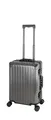 Travelhouse Tokyo Aluminium Handgepäck S-55cm, 41,5 L, Graphit / Grau