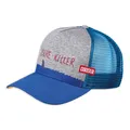 Coastal Trucker Cap HFT Killer Dude Heather Grey/Petrol/Blue Basecap Kappe Mesh