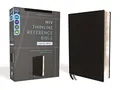 NIV, Thinline Reference Bible (Deep Study at a Portable Size), Large Print, Bonded Leather, Black, Red Letter, Comfort Print: New International ... Comfort Print, Thinline Reference Bible