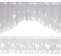 Clever-Kauf-24 Scheibengardine, Ösen (2 St), transparent