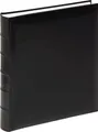 Walther Classic Fotoalbum 30x37 cm schwarz 80 weiße Seiten Lederimitat