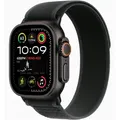 Apple Watch Ultra 2 schwarz mit Trail Loop S/M schwarz