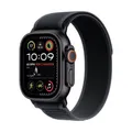Apple Watch Ultra 2 Schwarz Titanium Trail Loop Schwarz S/M 2024 GPS + Cellular