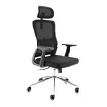 CLOUVOU BrightSeat Bürostuhl Ergonomisch - Schwarz