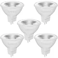 LED Lampen GU5.3 MR16 5W warmweiß, 12V, 520 Lumen, Nicht dimmbar, 5 Stück