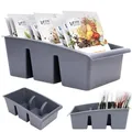 Vilde Küchen Organizer | Aufbewahrungsbox für Gewürze Tütensuppen | Gewürzsor...