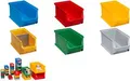 allit Sichtlagerkasten ProfiPlus Box 3, aus PP, grau Größe 3, Nutzlast: 10 kg, Auflast: 40 kg, stapelbar, - 1 Stück (456223)