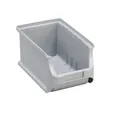 24 Stapelboxen Kleinteilekisten Sichtlagerkasten Kunststoff grau 150x235x125