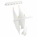Brabantia Wäscheleinen ausziehbar Wäschetrockner Wandtrockner White 22 m 385728