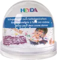 6X Heyda 204888400 Schneekugel 9cm