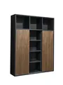 Büro Akten Regal Schrank Vitrine Holz Regale Schränke Office Büro Universal Neu