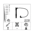 1x Zündleitungssatz NGK 2571 passend für ALFA ROMEO FIAT LANCIA FERRARI