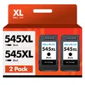 545 XL Schwarz Ersatz für Canon Druckerpatronen PG 545 Black TS3150 Patronen ...