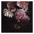 Bilderwelten Blumen Fototapete Vintage inkl. Kleister 288x288cm - Vliestapete Made in Germany - große Blumen Tapete Schlafzimmer - Rosen Blumentapete 3D - Tapete Blumen Wohnzimmer Flur T_3248