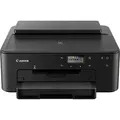 Canon PIXMA TS705a Tintenstrahldrucker, (LAN (Ethernet), WLAN (Wi-Fi), Wi-Fi Direct, 5 separate Tintentanks) schwarz
