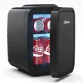 Minikühlschrank 4L Kompakt DC 12V AC 220V Dual-Use Tragbar Auto Kosmetik Büro