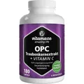 OPC TRAUBENKERNEXTRAKT hochdosiert+Vitamin C Kaps., 180 St PZN 12580586