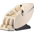 HOME DELUXE - Massagesessel KELSO Beige - inkl. Zero Gravity Funktion, Bluetooth und Heizung I Massagestuhl Relaxsessel mit Wärmefunktion - Beige
