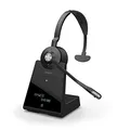 Jabra Engage 75 On-Ear Dect Mono Headset - Skype for Business zertifizierter drahtloser Kopfhörer mit Noise-Cancelling für Tischtelefone und Softphones - schwarz - EU-Version