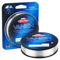 Berkley Vanish®, transparent, 5,4 kg, 228 m, Fluorocarbon-Angelschnur, geeignet für Salz- und Süßwasserumgebungen