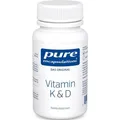 PURE ENCAPSULATIONS Vitamin K & D Kapseln, 60 St PZN 11361238