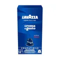 Lavazza Crema e Gusto, Arabica und Robusta, zart geröstet, Aluminiumkapseln, Nespresso-kompatibel, CO2-neutral, 1 Packung mit 10 Kapseln