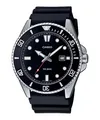 CASIO Collection MDV-107-1A1VEF Herren Uhr mit Datumsanzeige Kauschukband Neu