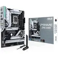 Asus Prime Z790-A Mainboard RGB-LED-Stiftleiste, (WIFI Gaming Mainboard Sockel, 1-St., RAM 128 GB), Intel, LGA1700, ATX, PCIe 5.0, DDR5, M.2, WiFI 6E, HDMI, DP schwarz|silberfarben