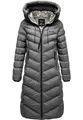 REPUBLIX Winterjacke KAIA Damen Gefütterte Winter Jacke Mantel Parka mit großer Kapuze