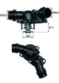 MAHLE Thermostat Kühlmittel TM 13 97 für BMW E46 E36 E39 E60 E65 E38 X3 E61 Z4