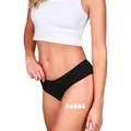 Taynie Periodenslip Classic extra stark - Periodenunterwäsche starke Blutung - Damen Periodenunterwäsche / Periodenslip aus Bio Baumwolle schwarz 34/XS