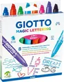 Giotto Magic Lettering Filzstifte Fasermaler für kreatives Schreiben 8 Stück