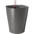Lechuza® Pflanzgefäß Deltini Anthrazit metallic Ø 14 cm