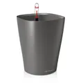 Lechuza Pflanztopf Deltini anthrazit metallic 14903