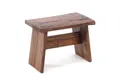 DESIGN DELIGHTS Hocker SITZBÄNKCHEN "SCHEMEL 40", Altholz massiv, 31x40x25cm, Fußhocker, 0