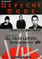 Depeche Mode - Leipzig, Leipzig 2009 | Konzertplakat | Poster