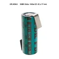 FDK Sanyo HR-4/5AU NiMH Akku 2150mAh 4/5A, 43x17mm mit Lötfahne in Z-Form