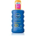 NIVEA SUN Protect & Moisture feuchtigkeitsspendendes Gel zum Bräunen SPF 30 200 ml