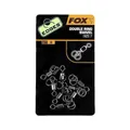 Fox Edges Double Ring Swivel Gr.7, 8 Stück, Karpfenwirbel, Karpfenrigs