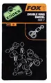 Fox Edges Double Ring Swivel CAC495 Wirbel Ringwirbel Swivels Ringswivel