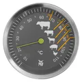 WMF Bratenthermometer Fleischthermometer BBQ Thermometer Fleisch Skala von 10- 110°C (06.0863.6030)