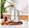 Karaca Teekanne Karaca Belinay Edelstahl-Teekannen-Set, 2.6L, Induktionsgeeignet
