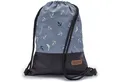 By Bers Turnbeutel Leon By Bers Turnbeutel Beutelrucksack Freizeitrucksack gymbag (Tagesrucksack für Strand Sport Festival Freizeit Alltag Einkauf aus Baumwolle Innentasche Schlüsselband), Premium Handarbeit, reine Baumwolle
