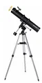 BRESSER Galaxia 114/900 EQ-Sky Teleskop im Newton Carbon Design und angepasst...