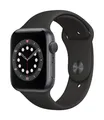 Apple Watch Series 6 GPS, 44mm Aluminiumgehäuse Space Grau, mit #1907013