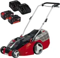 Einhell Akku-Rasenmäher GE-CM 43 Li M Kit (2x4,0Ah) PXC 63 L Korb 43cm Schnitt