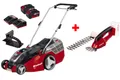 Akku Rasenmäher GE-CM 43 Li M Kit m Grasschere GE-CG 18 Li Einhell PXC Akkumäher